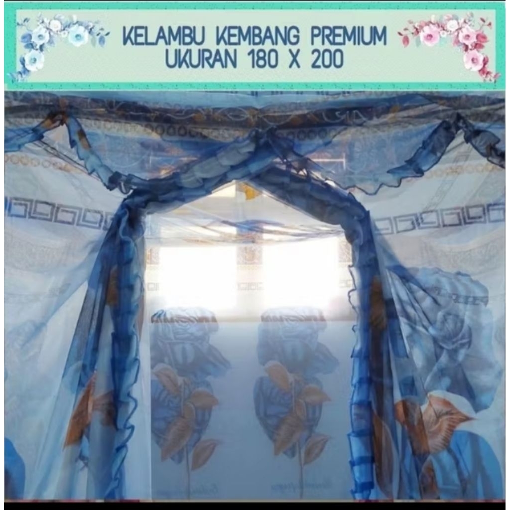 Kelambu sultan anti nyamuk kuat tebal kelambu tidur kelambu lipat ukuran jumbo kualitas premium