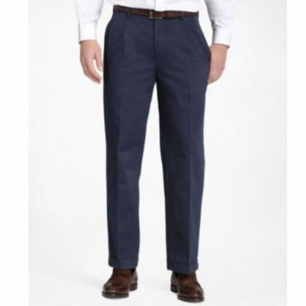 pants Chino Brooks Brothers celana panjag straight branded pria