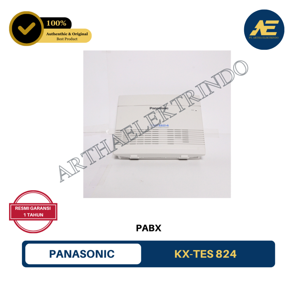 Pabx Panasonic KX-TES824 / KX-TES 824 Kapasitas 3 Line 8 Extension Barang Baru Bergaransi