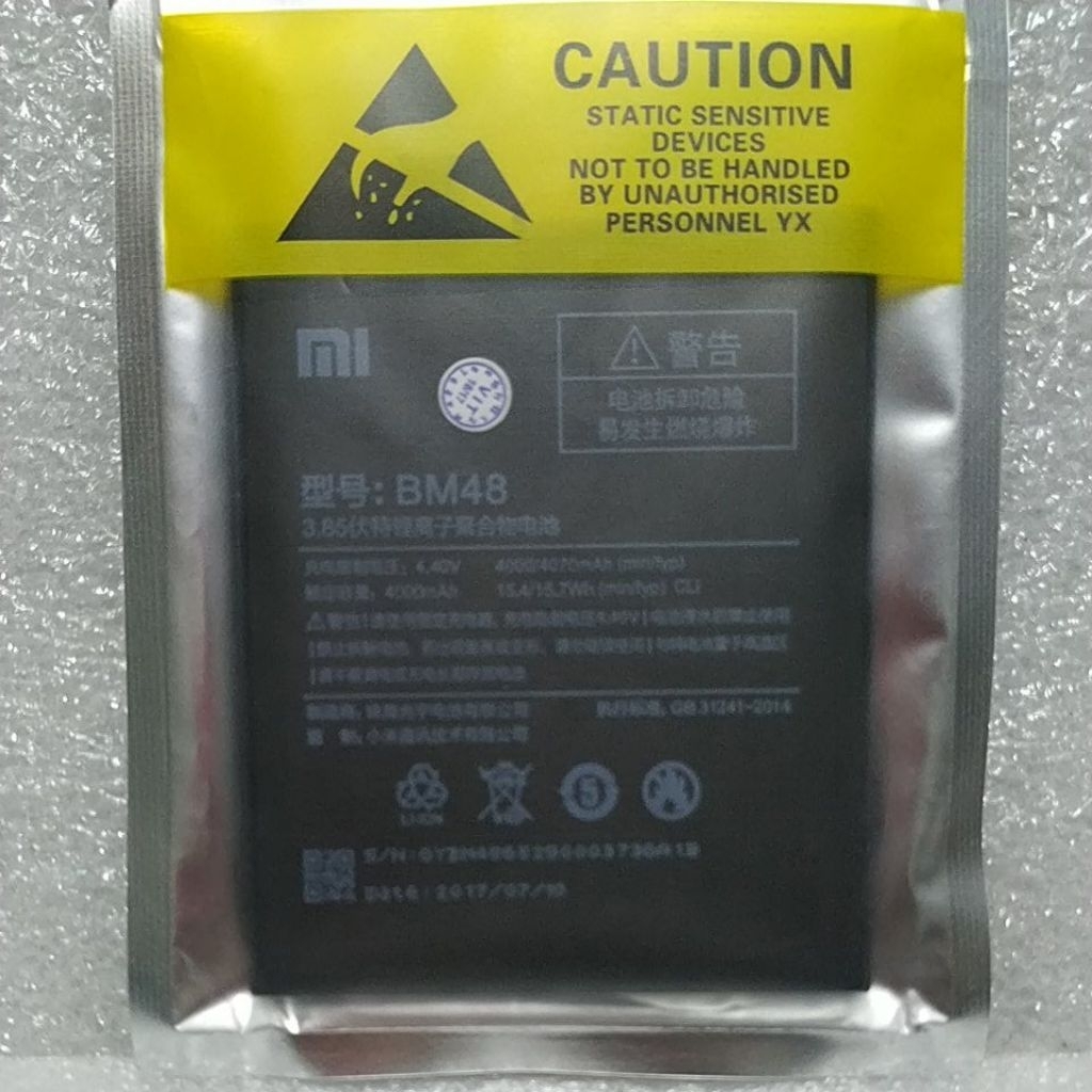 batre batre Xiaomi BM48 untuk Xiaomi MI note 2/pro