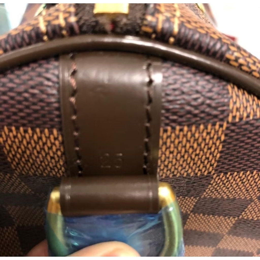 [CATALOGUE ONLY] Order langsung chat yaa (LV Speedy Bandouliere 25 Damier) Preloved LIKE NEW, Bukan 