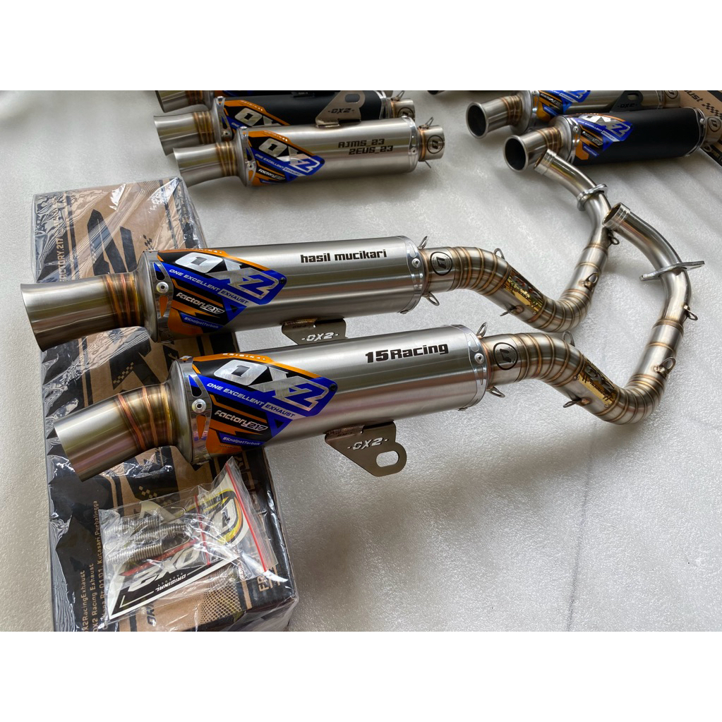 Knalpot MIO 130-200cc Original OX2 racing