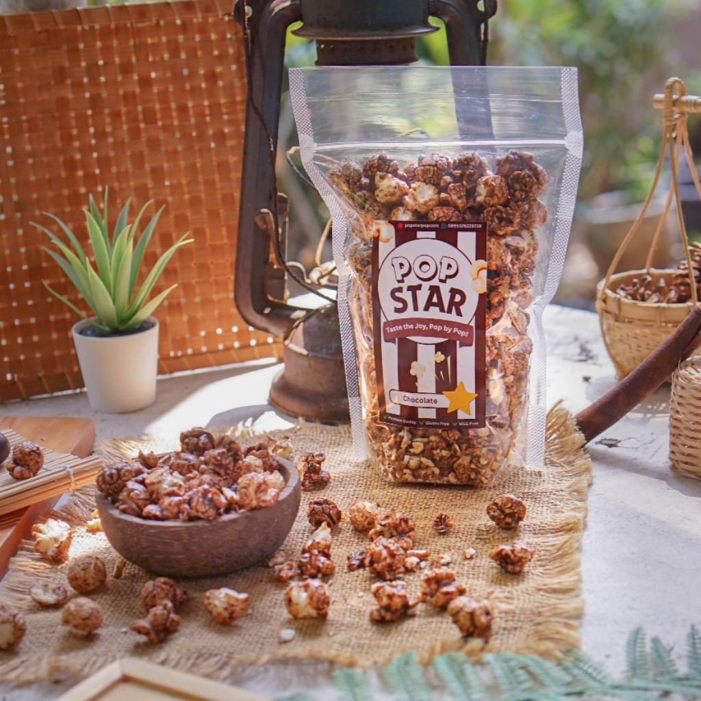 

Popstar Popcorn Reguler - Chocolate