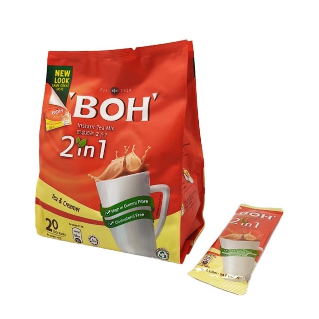 

Boh Instant Tea Mix 2 in 1 20's