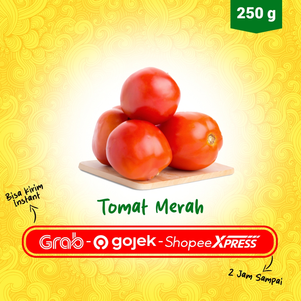 

Tomat Merah Segar 250 Gram – Buah Fresh untuk Masakan & Jus