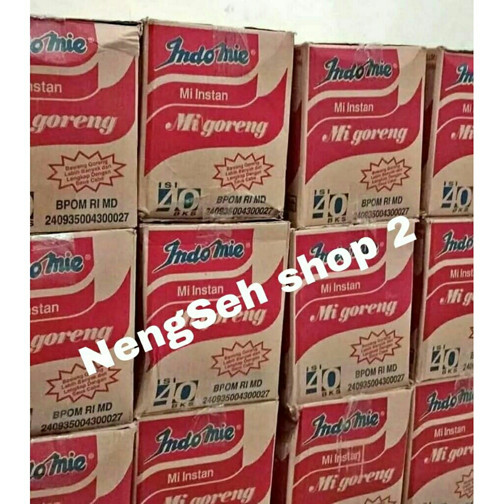 

(LANGSUNG KIRIM) TANPA PO Indomie Goreng 1Dus Isi 40 Pcs