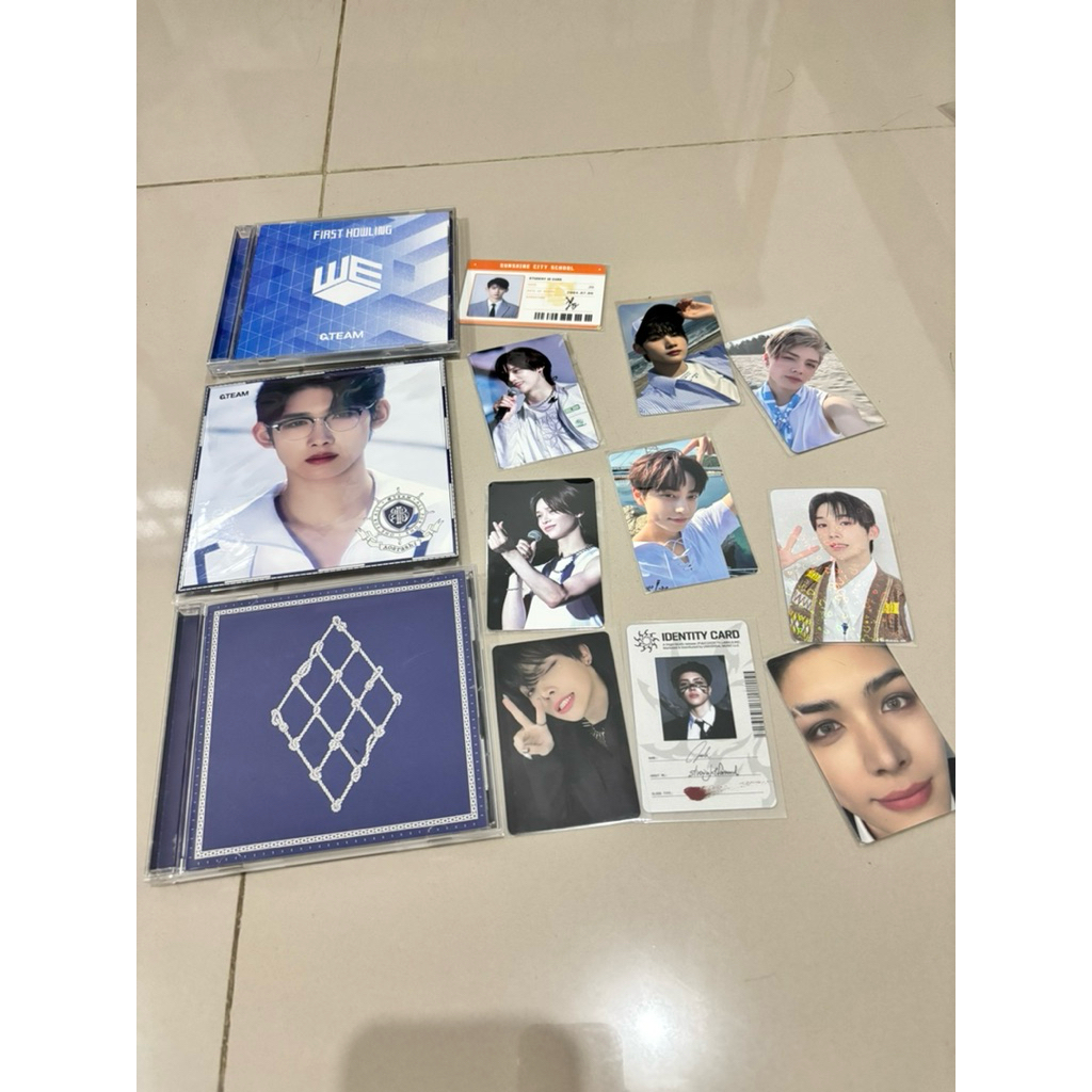 &Team Album Aoarashi (Standar), Photocard AndTeam Yuma & Taki (First Howling We, Aoarashi dan &Team 