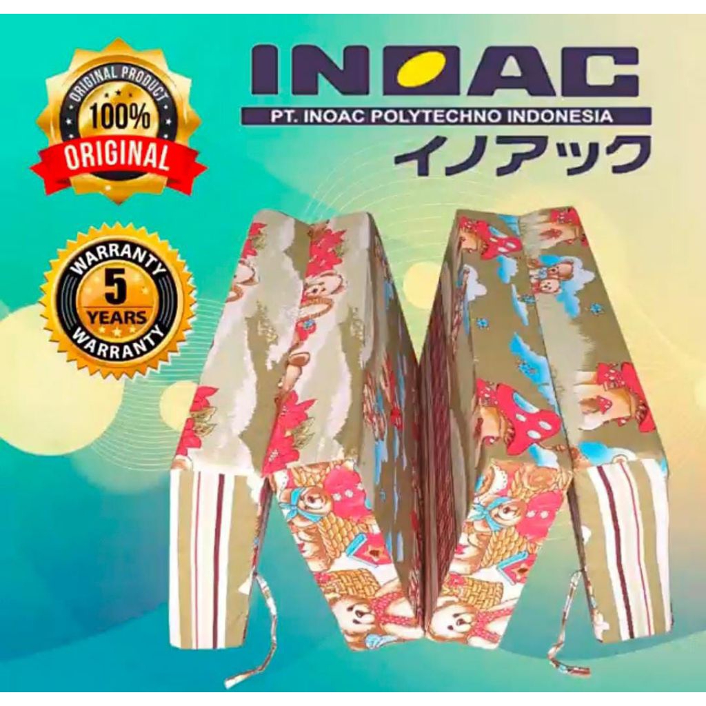 Kasur Busa Lipat INOAC Tebal 15cm - Garansi 5 Tahun