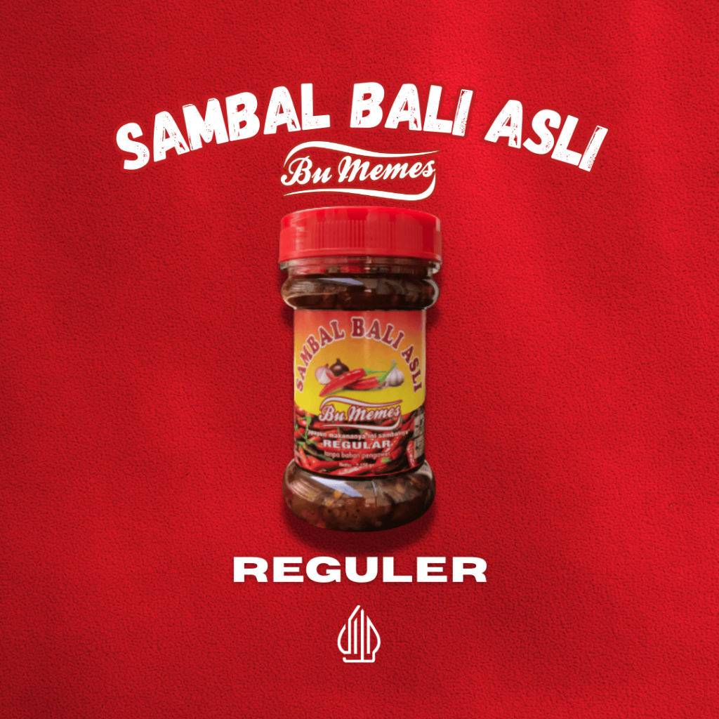 

Sambal Bali Asli Bu Memes Regular 150gr – Pedas Gurih, Tanpa Pengawet
