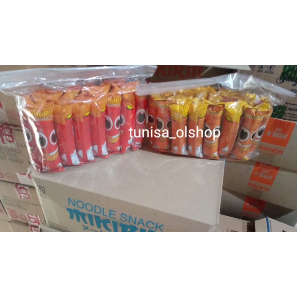 

Snack mie mikirin 1pack(20 pcs)