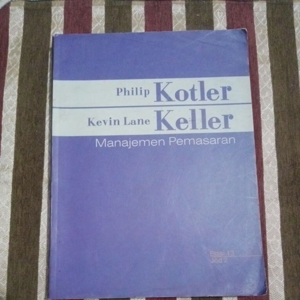 original manajemen pemasaran edisi 13 jilid 2