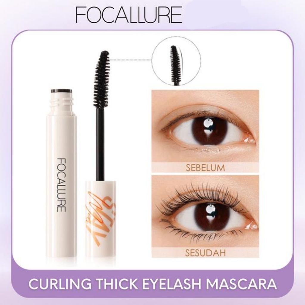 FOCALLURE Stay Wterproof Volumizing Mascara | Maskara FA 148 Focallure | Tiamu Beauty