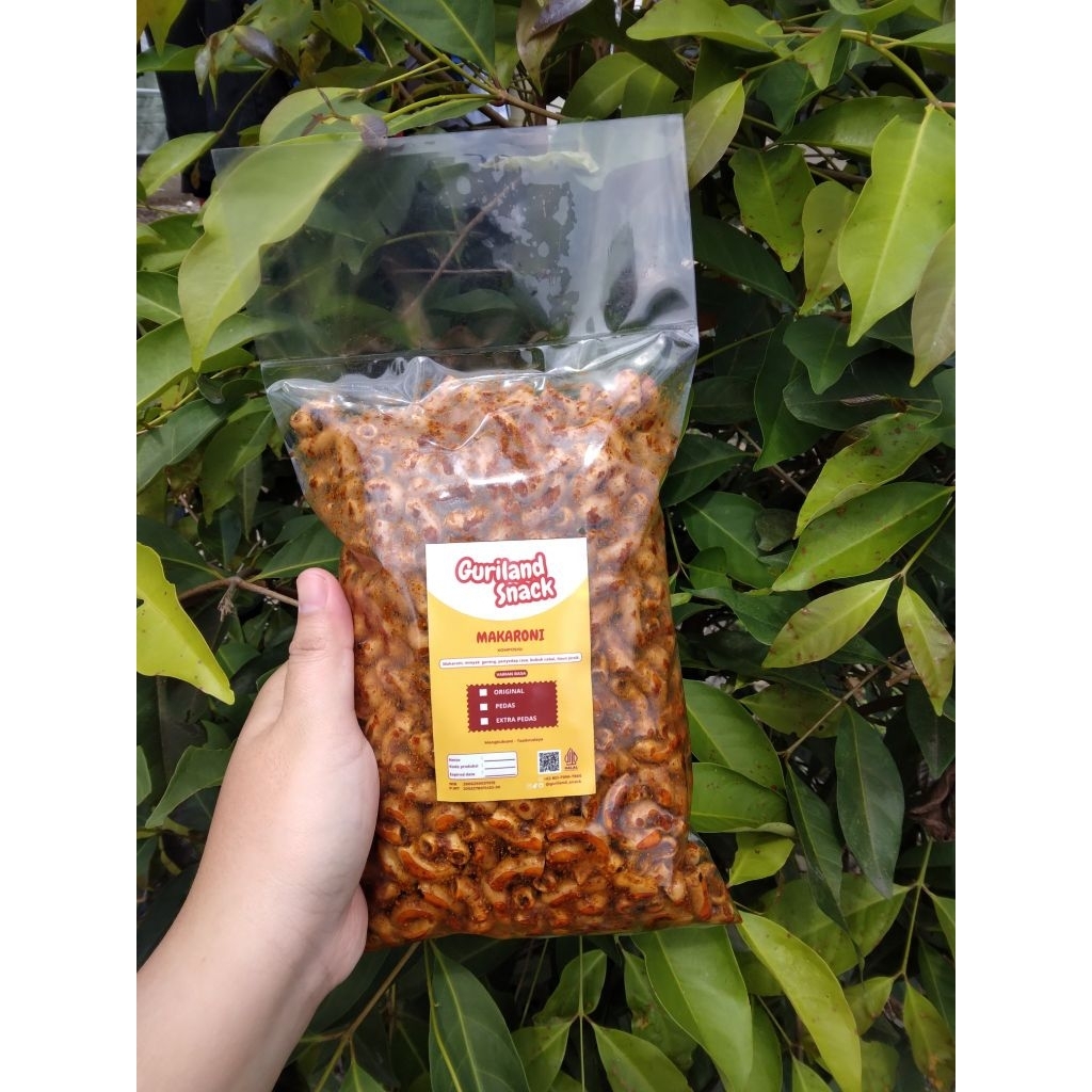 

Makaroni Bantet 500gr Kriuk Gurih | Camilan Rumahan Enak Murah - Guriland