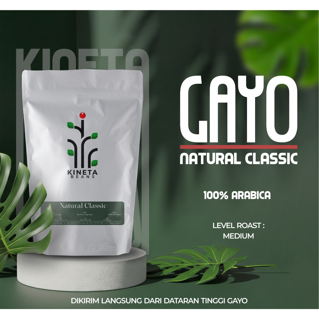 

KOPI ARABIKA GAYO - NATURAL KLASIK