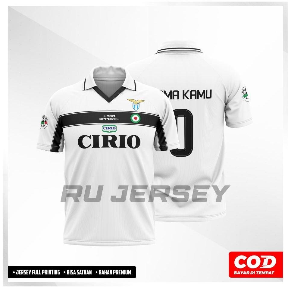 Jersey Kiper Lazio 1998 Full Printing