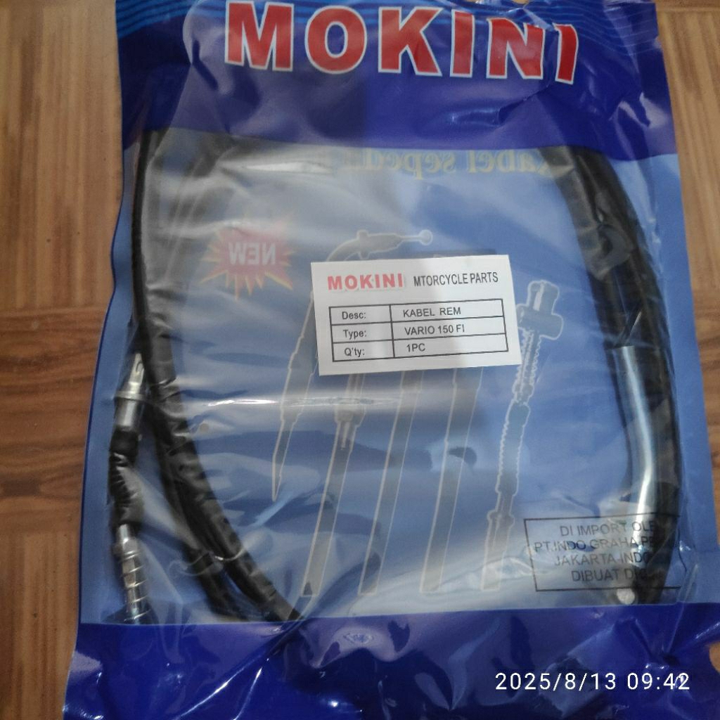 kabel rem belakang vario 150
