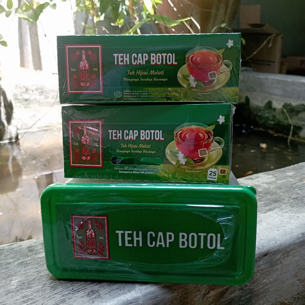 

Teh celup cap botol 2 pak gratis canister