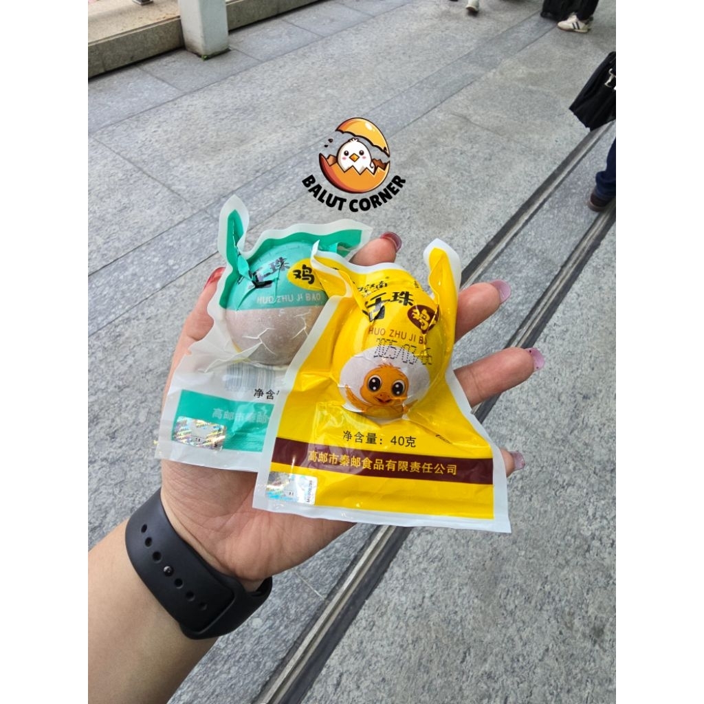 

READY STOK TELUR BALUT AYAM VIRAL VACUUM HIJAU KUNING