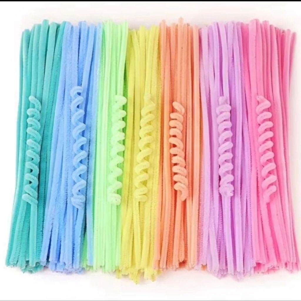50pcs Kawat bulu Marcy/Pipe cleaner/Kawat bulu viral isi 50pcs