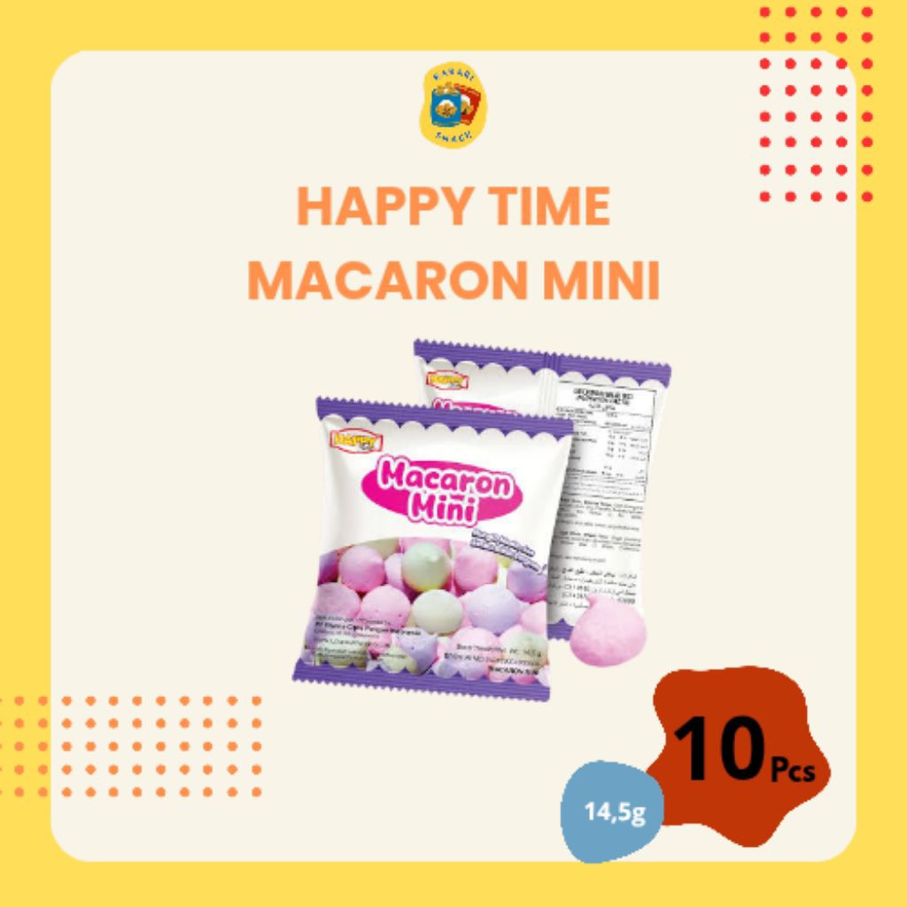 

RS Macaron Mini Happy Time (14,5g) Macaron isi 10pcs