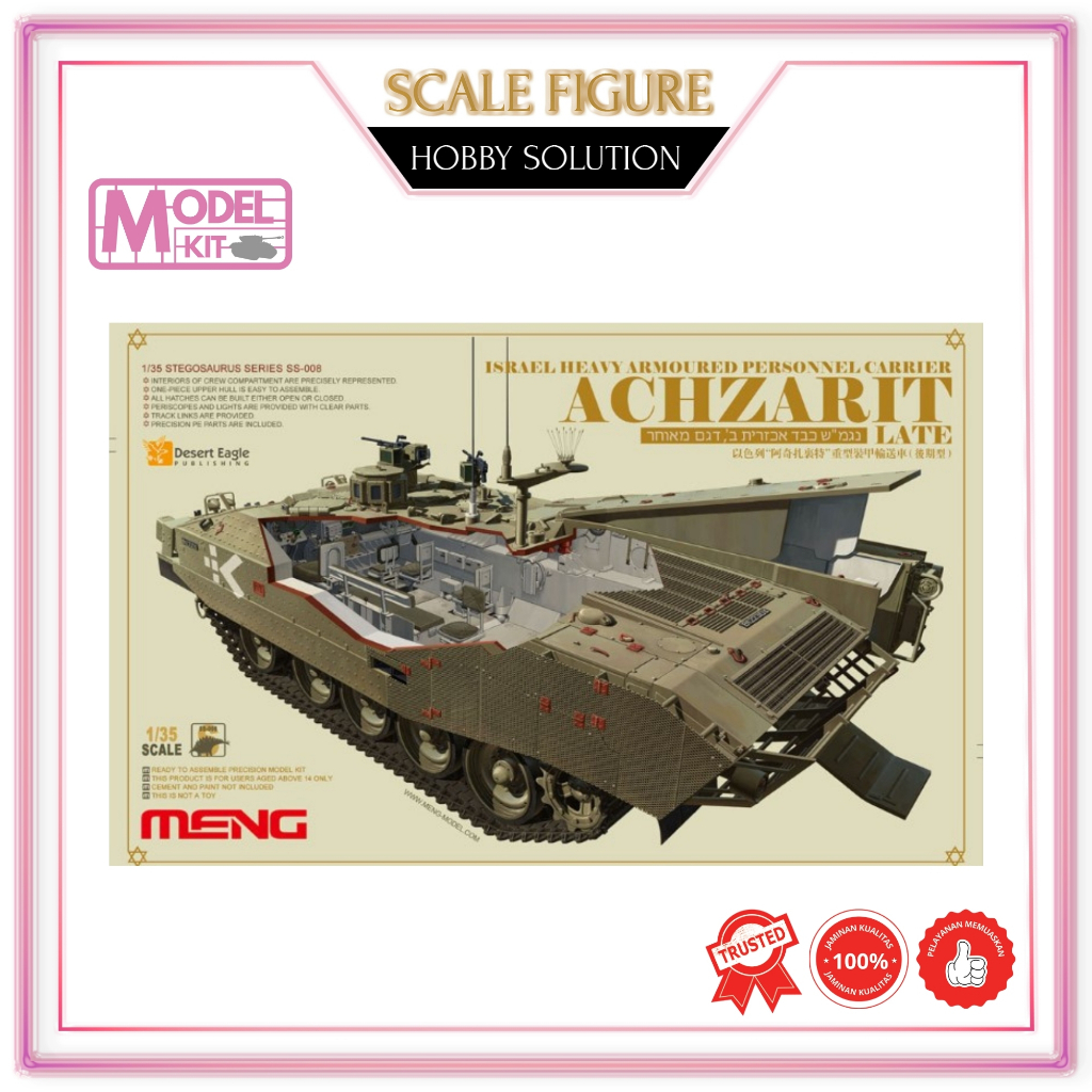 1/35 military modelkit MENG SS-008 ISRAEL HEAVY ARMOURED PERSONNEL CARRIER ACHZARIT LATE