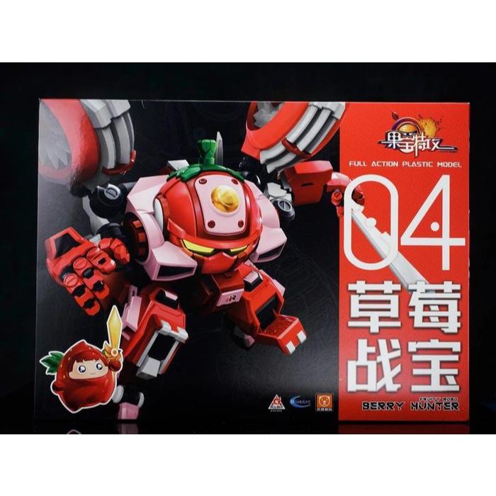FR-04 Model kit Yilichuangwan Fruity Robo Combiner Berry Hunter Plamo