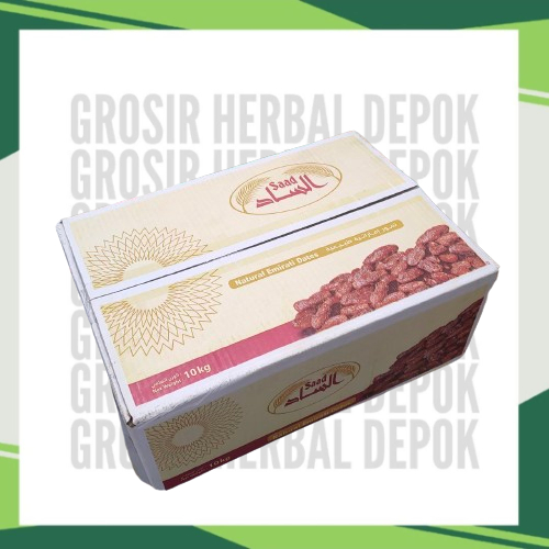 

Kurma khalas AL SAAD 10kg - impor UEA - kurma saad - kurma khalas sa'ad