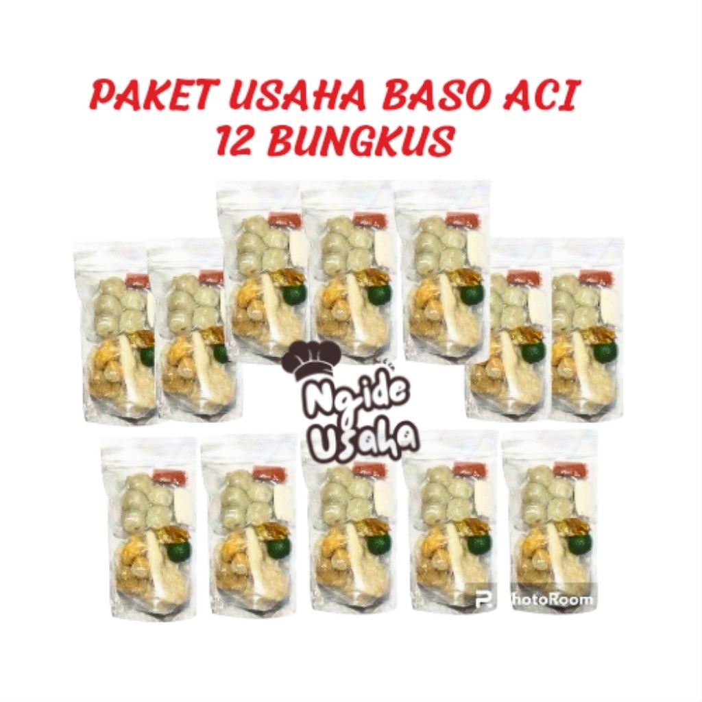 

(BASO ACI PAKET USAHA 12 BUNGKUS) tersedia juga cuanki seblak boci ayam suwir pedas mercon paket usaha isi 12pcs tanpa jeruk limau / enak murah pedas asin Instan Food Mie