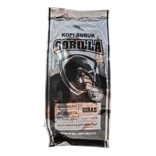 

GORILLA KOPI BUBUK 160G/centraltrenggalek