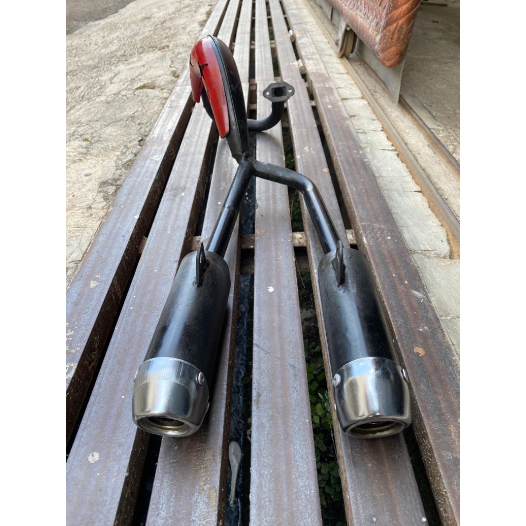 Knalpot mini trail 2 tax