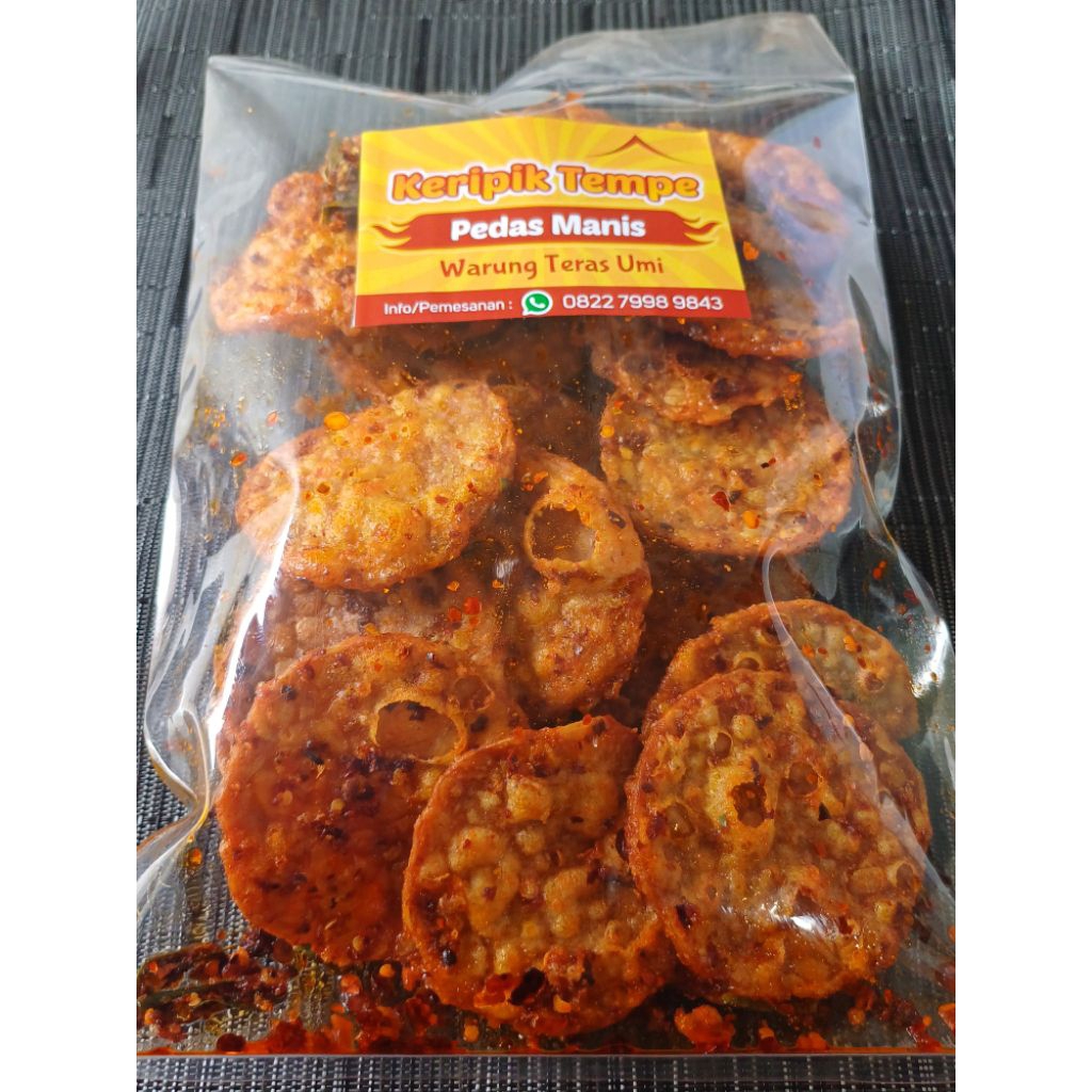 

Keripik Tempe Pedas Manis