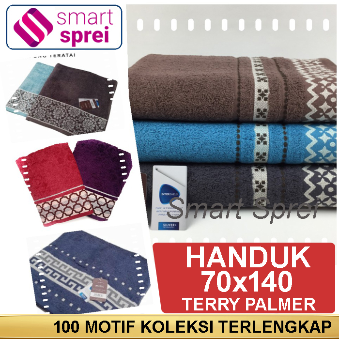 HANDUK TERRY PALMER EXCLUSIVE  70x140 BORDIR / HANDUK BORDIR 70x140 / HANDUK TERRY PALMER 70x140
