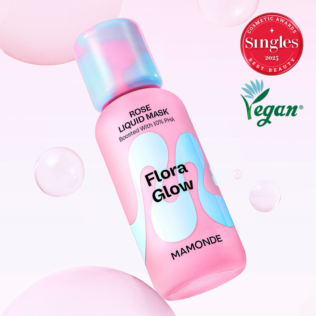 Mamonde Flora Glow Rose Liquid Mask 80 ml