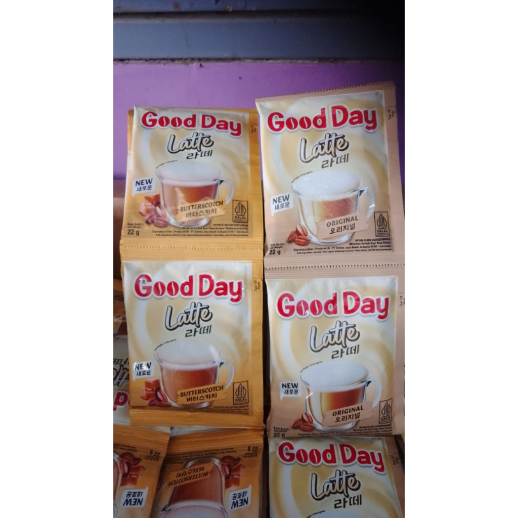 

Good day Latte 1 renteng