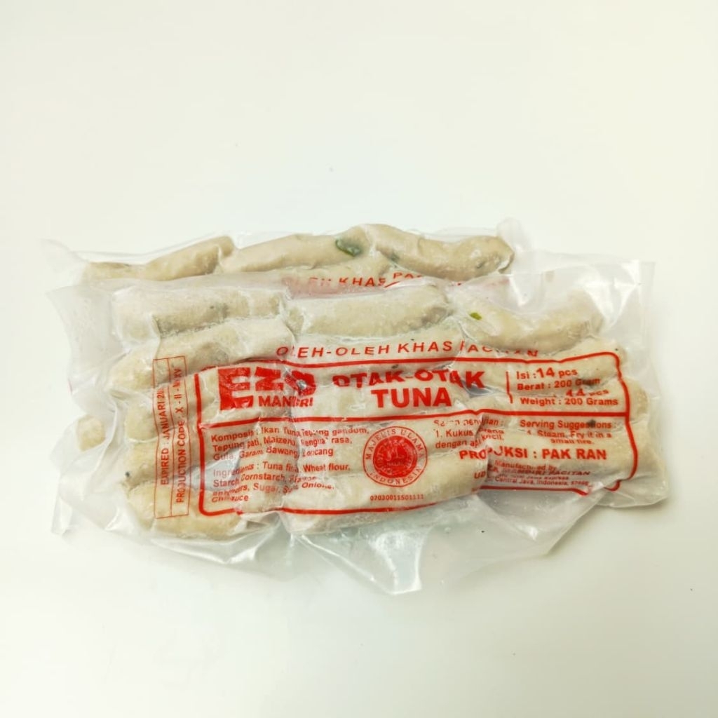 

EZA MANDIRI/PAK RAN Otak-otak Ikan Tuna Halal Berkualitas Enak Sedap Bergizi