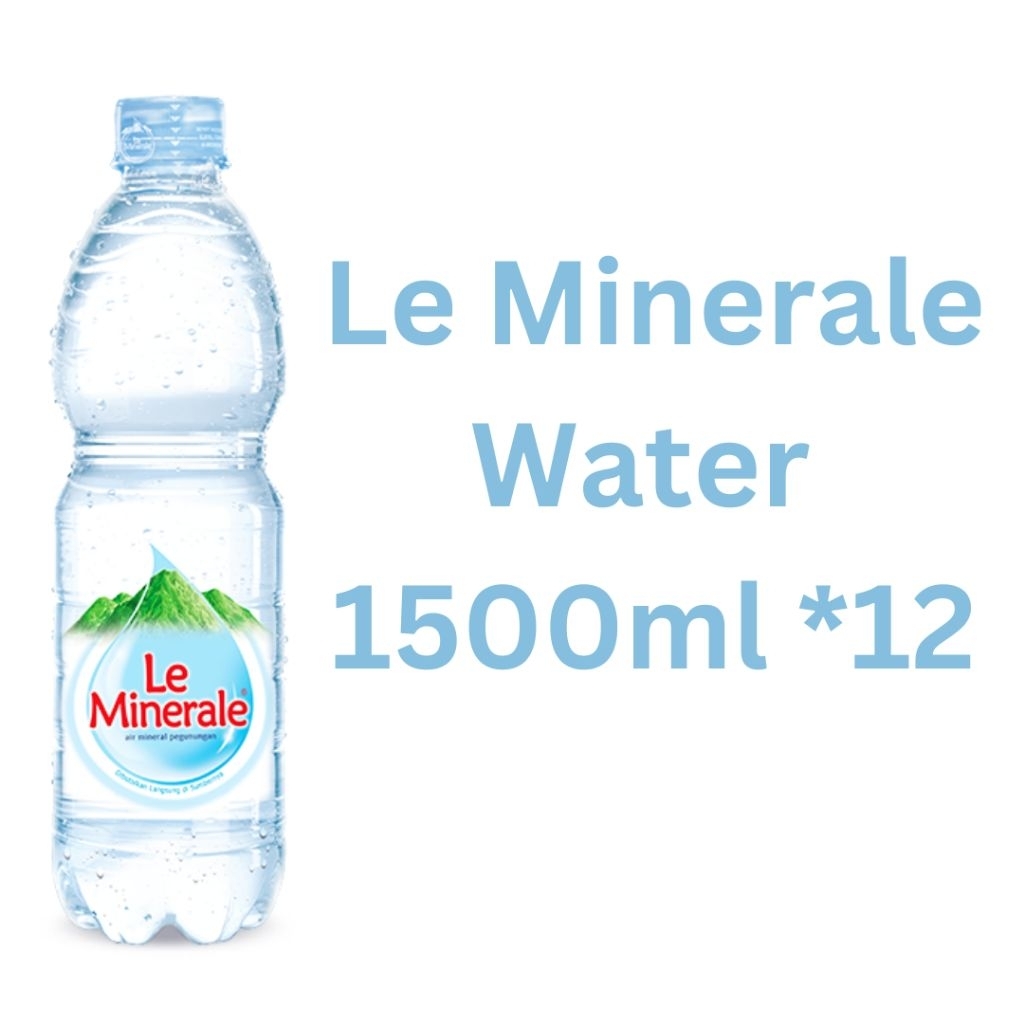 

Le Minerale 1.500ml (1 Dus isi 12btl)