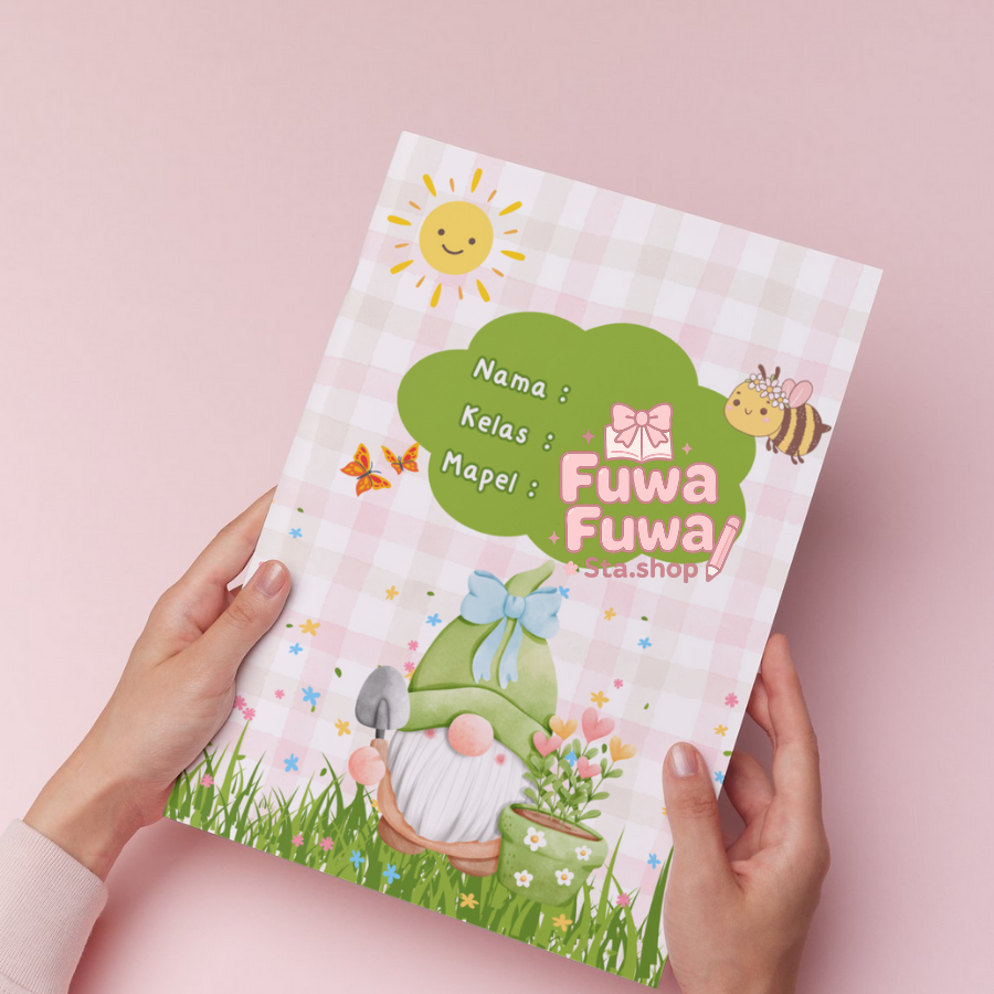 

Buku Tulis Custom Nama Lucu 38 Lembar – Notebook Desain Cute & Estetik