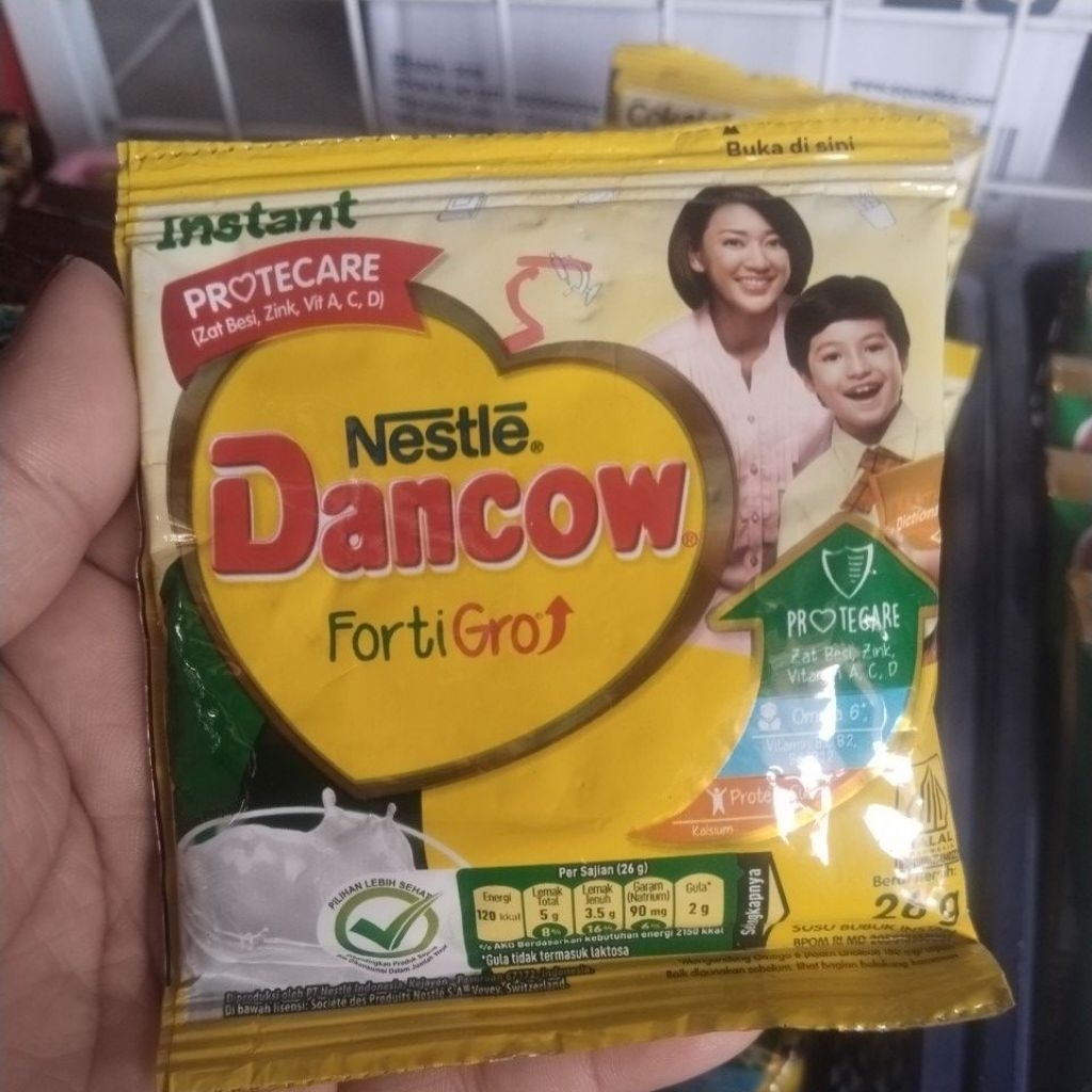 

nestle dancow putih 1 saset