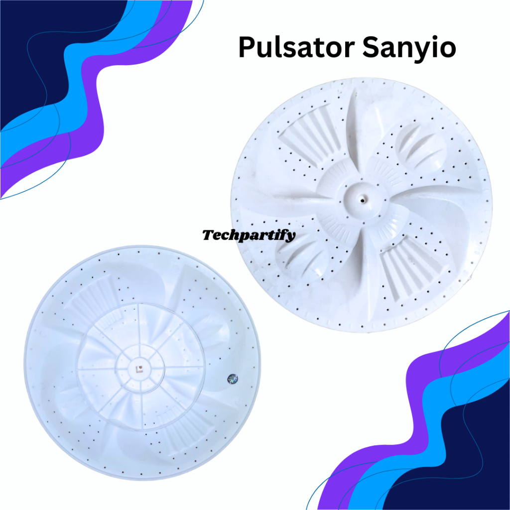 Pulsator Mesin Cuci Sanyo Gerigi Kotak Diameter 35 CM | Pulsator Mesin Cuci Sanyo
