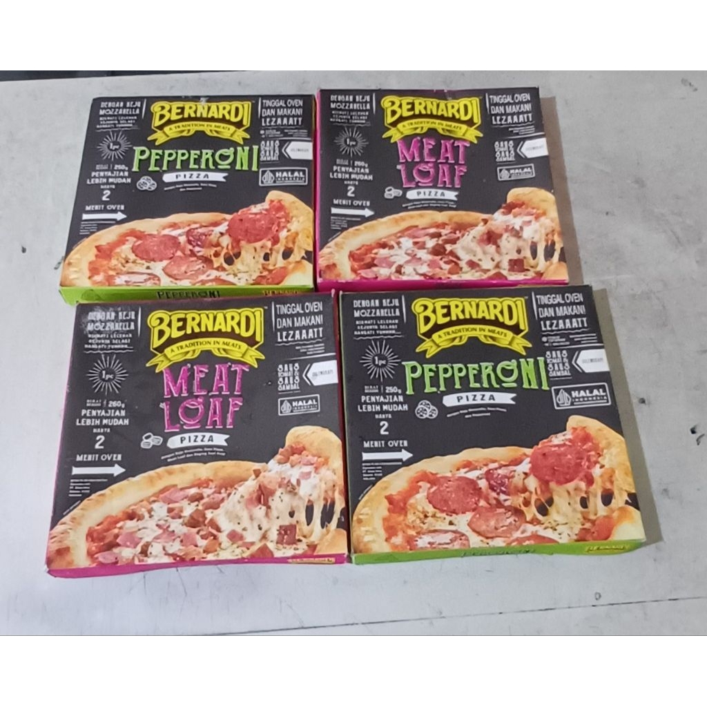 

BERNARDI PIZZA PEPPERONI / MEAT LOAF