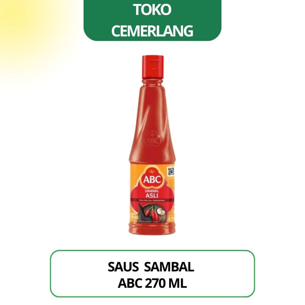 

Saus Sambal Extra Pedas ABC 270 ml