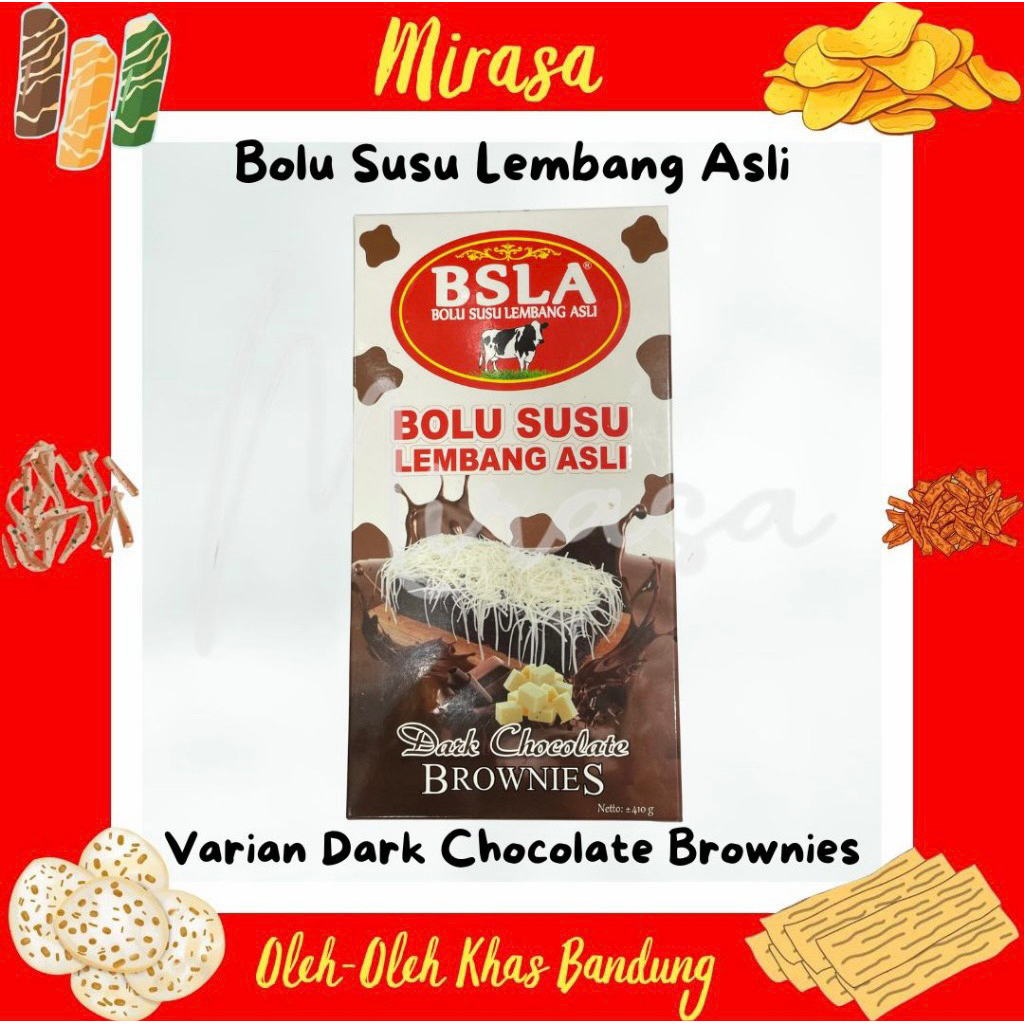 

Bolu Susu Lembang Asli (Dark Chocolate Brownies)