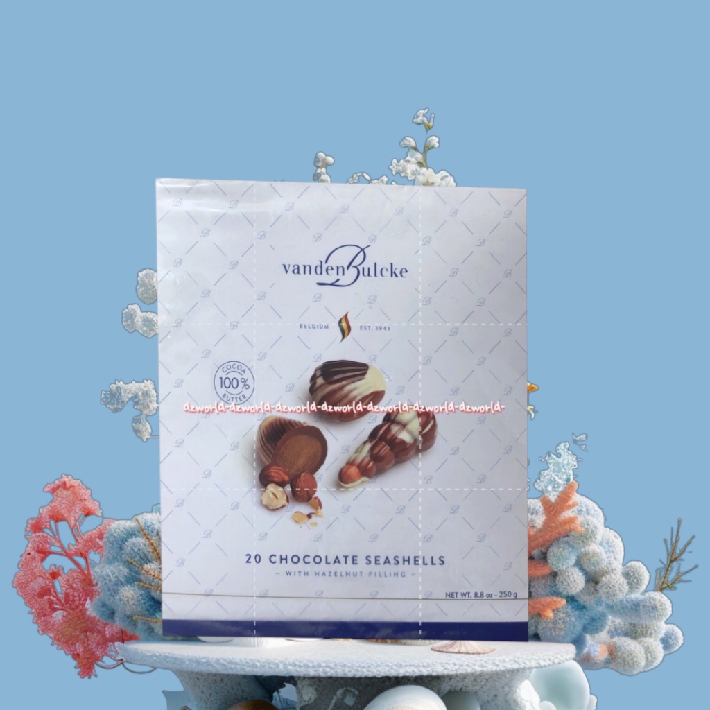 

Varden 250gr Bulcke 20 Chocolate Seashells 250gram Cokelat Import Coklat Varderns Model Motif Kerang