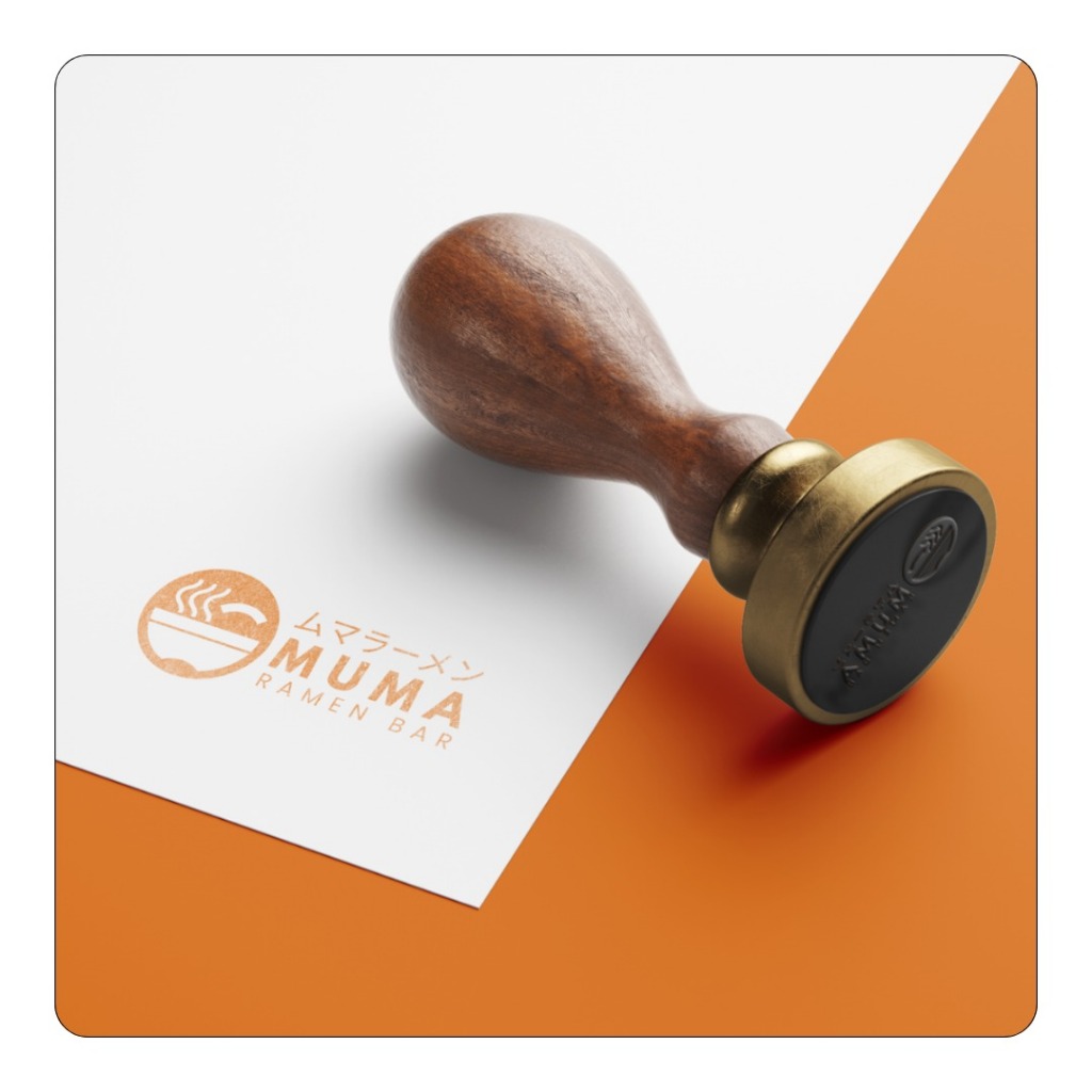 

MUMA RAMEN BAR Stamp | Stempel MUMA RAMEN BAR | Surat-Menyurat