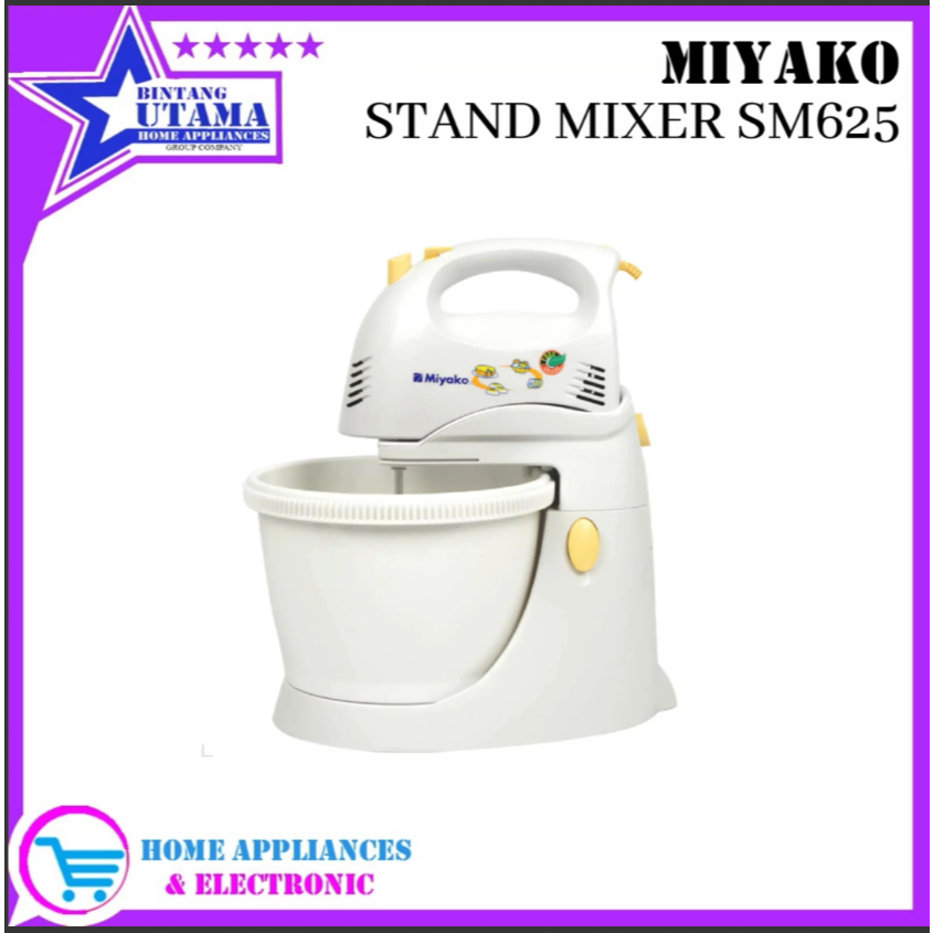 (COD) Mixer Kue MIYAKO SM-625 / SM625 / SM 625 100% ORI [TERMURAH]
