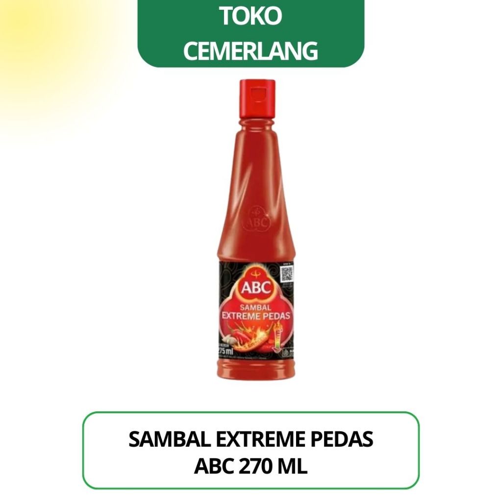 

Saus Sambal Extreme Pedas ABC 270 ml