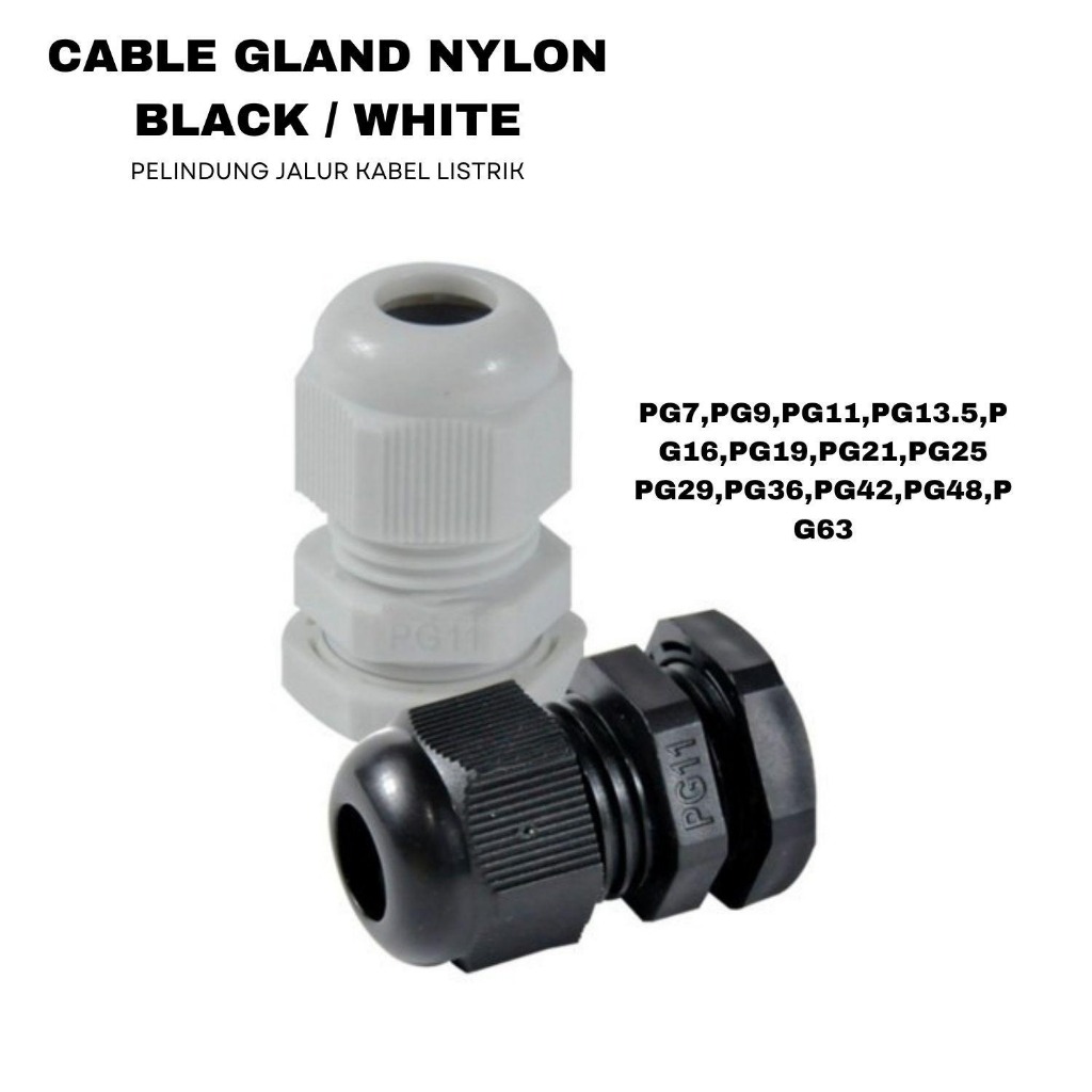Cable Gland Kabel Gland PG25 PG-25 (16-21mm)