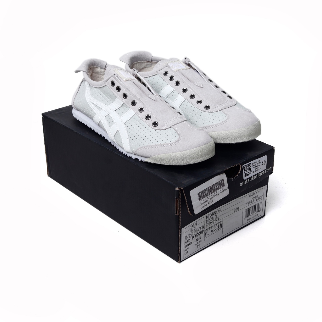 Onitsuka Tiger Mexico 66 Slip On Leather White