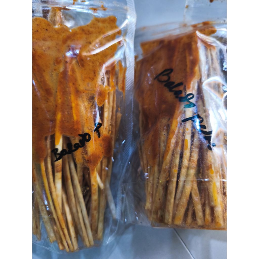 

Mie lidi bumbu basah 100gram mi lidi gepeng aneka rasa