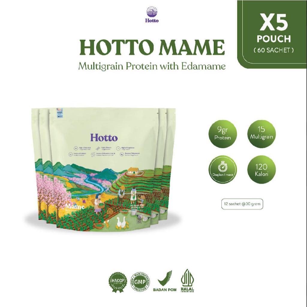 

Hotto Mame Protein Multigrain Edamame - 5 Pouch